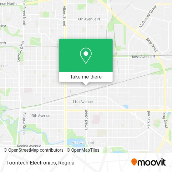 Toontech Electronics map