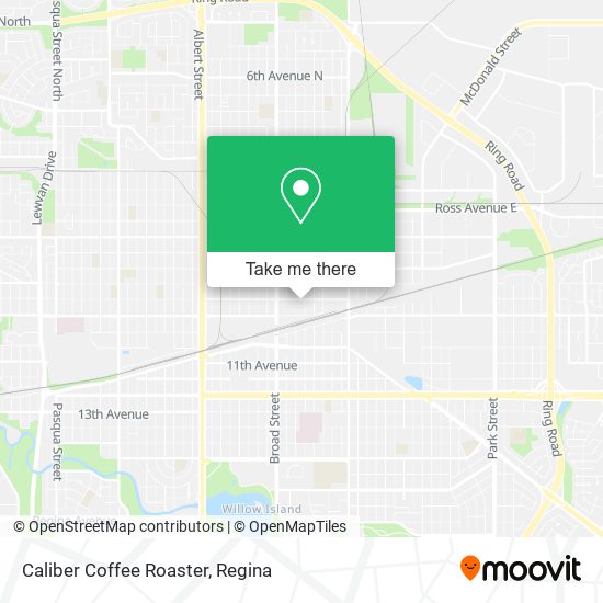 Caliber Coffee Roaster map