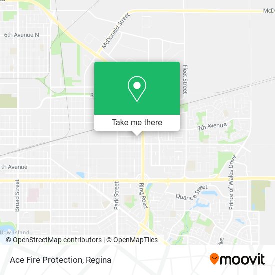 Ace Fire Protection map