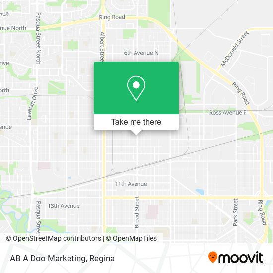 AB A Doo Marketing map