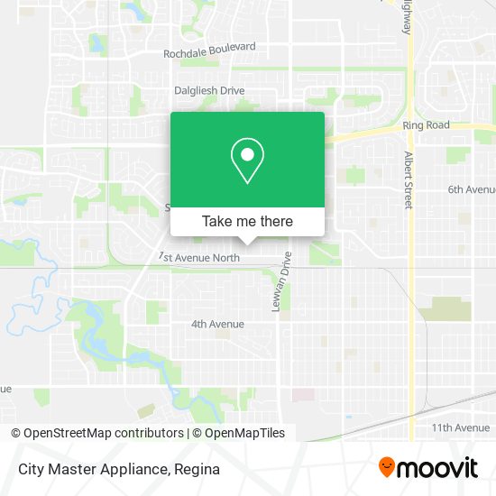 City Master Appliance map