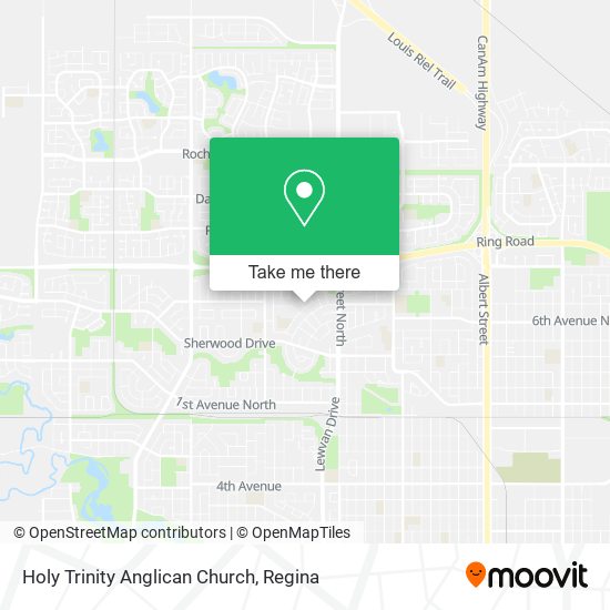 Holy Trinity Anglican Church map