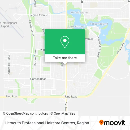 Ultracuts Professional Haircare Centres map