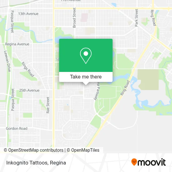 Inkognito Tattoos map