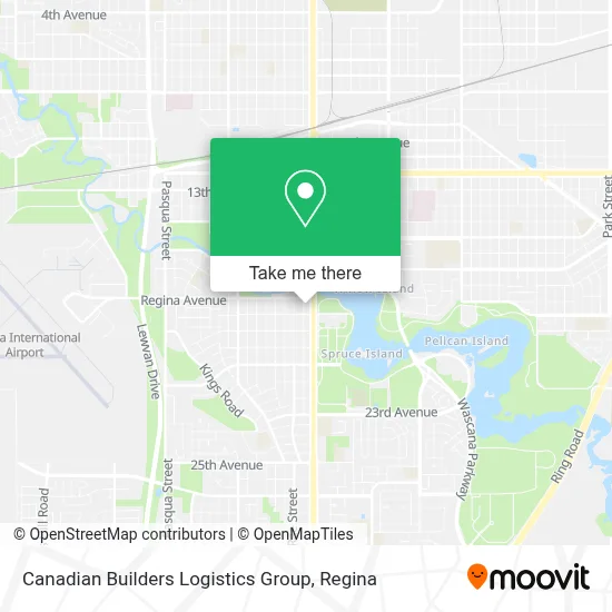 Canadian Builders Logistics Group map