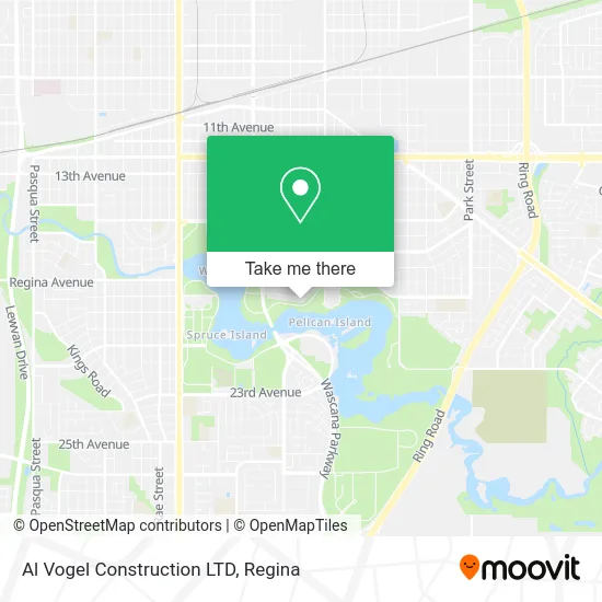 Al Vogel Construction LTD map