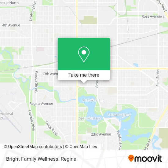 Bright Family Wellness map