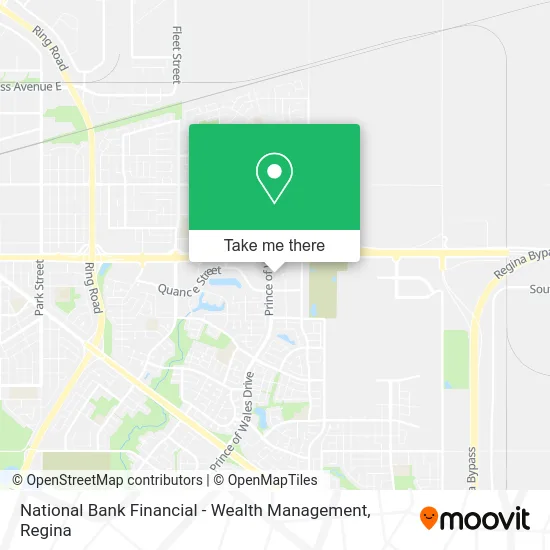 National Bank Financial - Wealth Management map