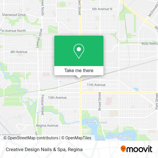 Creative Design Nails & Spa map