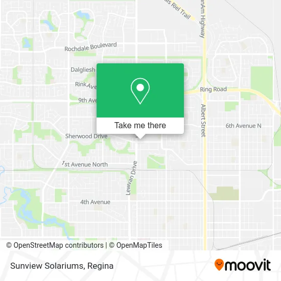 Sunview Solariums map