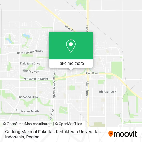 Gedung Makmal Fakultas Kedokteran Universitas Indonesia map