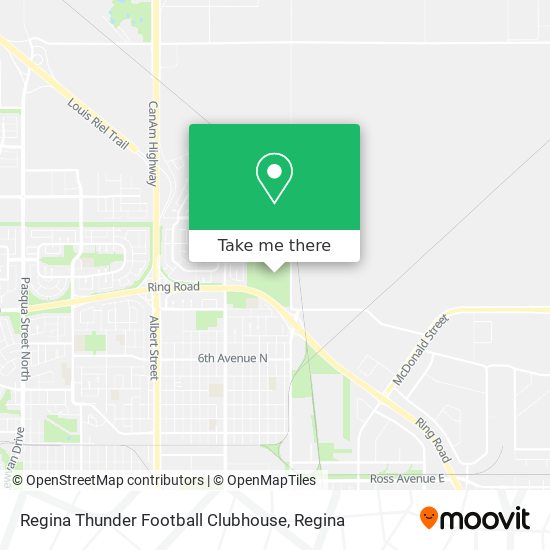 Regina Thunder Football Clubhouse plan