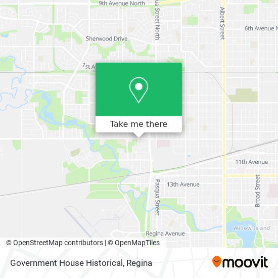 Government House Historical map