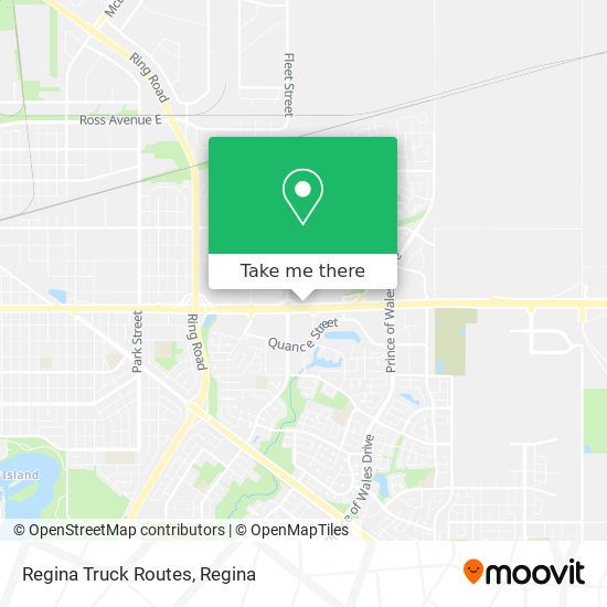 Regina Truck Routes plan