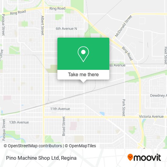Pino Machine Shop Ltd map