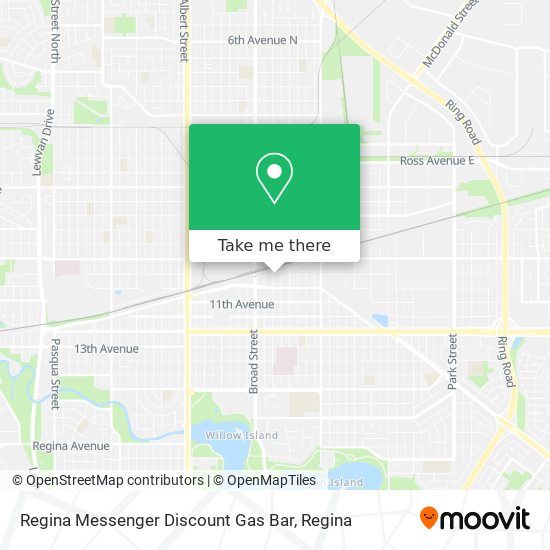 Regina Messenger Discount Gas Bar plan