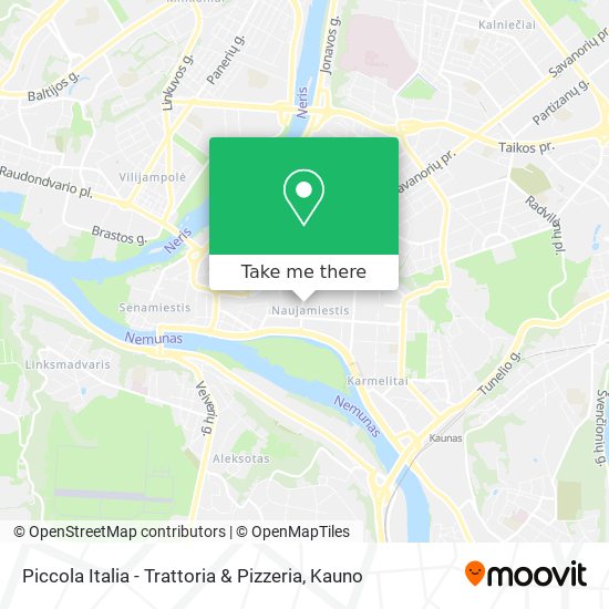 Piccola Italia - Trattoria & Pizzeria map