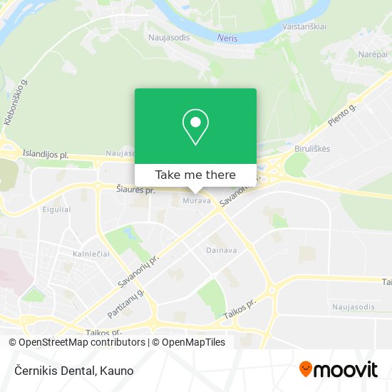 Černikis Dental map