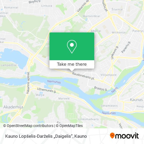 Kauno Lopšelis-Darželis „Daigelis“ map