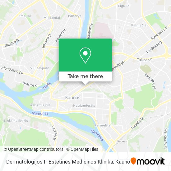 Карта Dermatologijos Ir Estetinės Medicinos Klinika