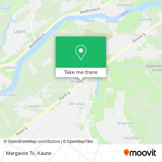 Margavos Tv. map
