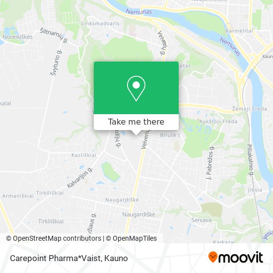 Carepoint Pharma*Vaist map