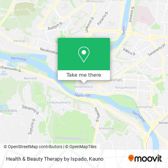 Health & Beauty Therapy by Ispado map
