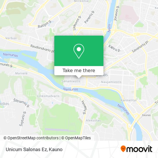 Unicum Salonas Ez map