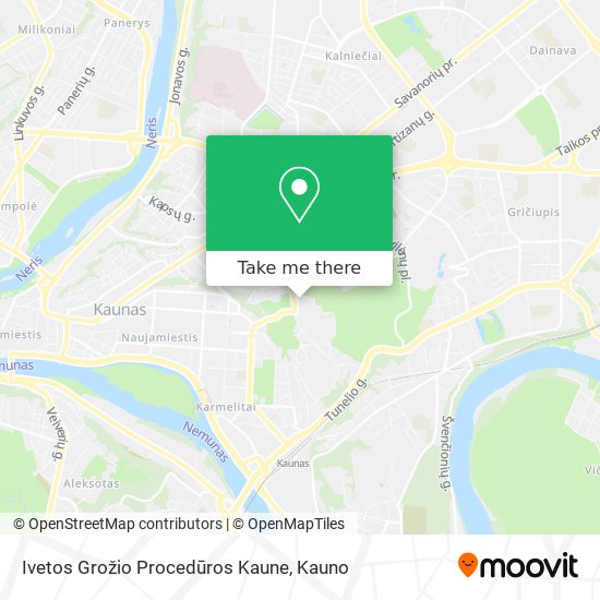 Ivetos Grožio Procedūros Kaune map