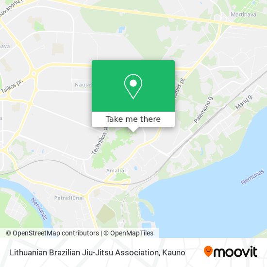 Карта Lithuanian Brazilian Jiu-Jitsu Association