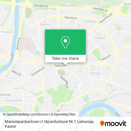 Manoisparduotuve.Lt Išparduotuvė Nr.1 Lietuvoje map