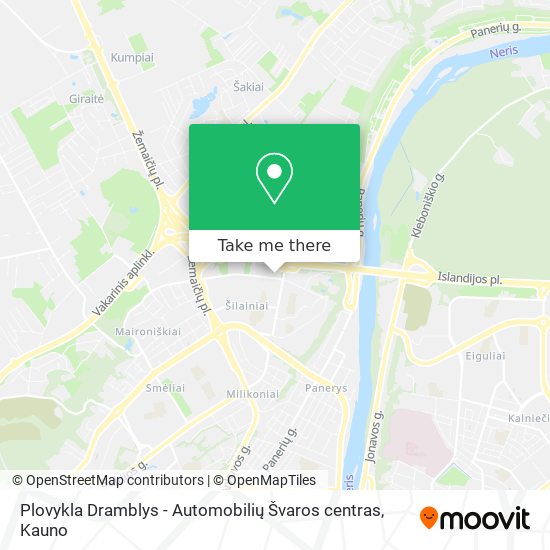 Plovykla Dramblys - Automobilių Švaros centras map