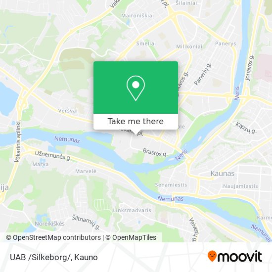 UAB /Silkeborg/ map