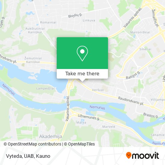 Vyteda, UAB map
