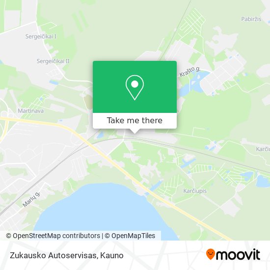 Zukausko Autoservisas map
