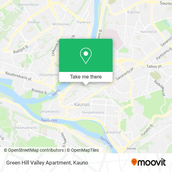 Green Hill Valley Apartment map