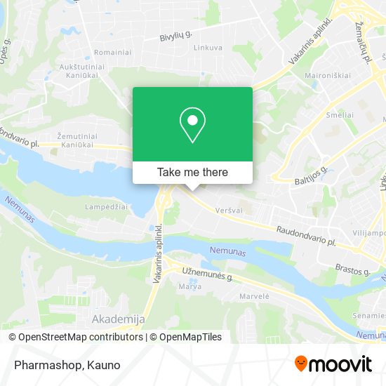 Pharmashop map