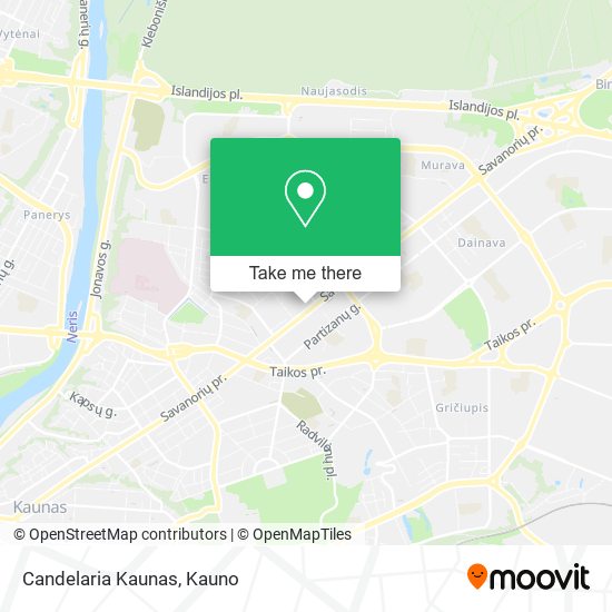 Candelaria Kaunas map