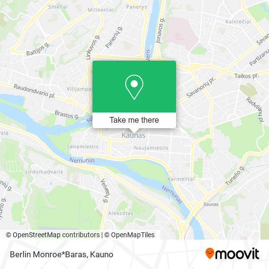 Карта Berlin Monroe*Baras