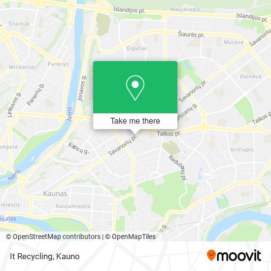 It Recycling map