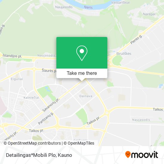 Detailingas*Mobili Plo map