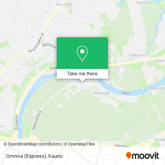 Карта Omniva (Express)
