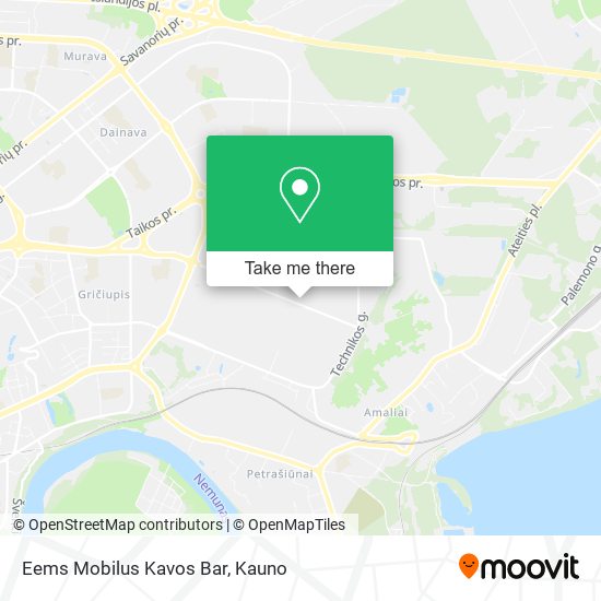 Eems Mobilus Kavos Bar map