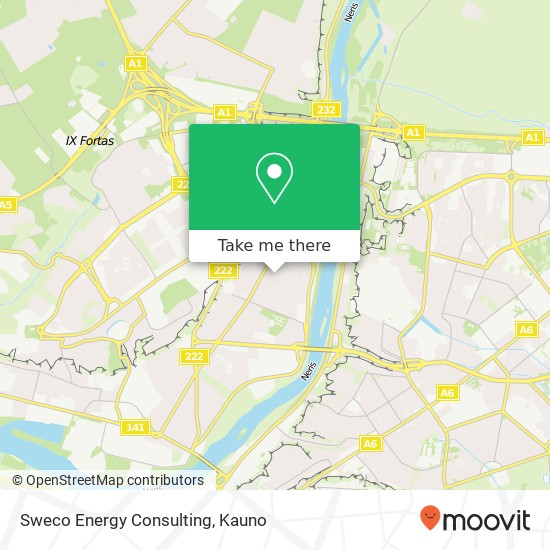 Sweco Energy Consulting map