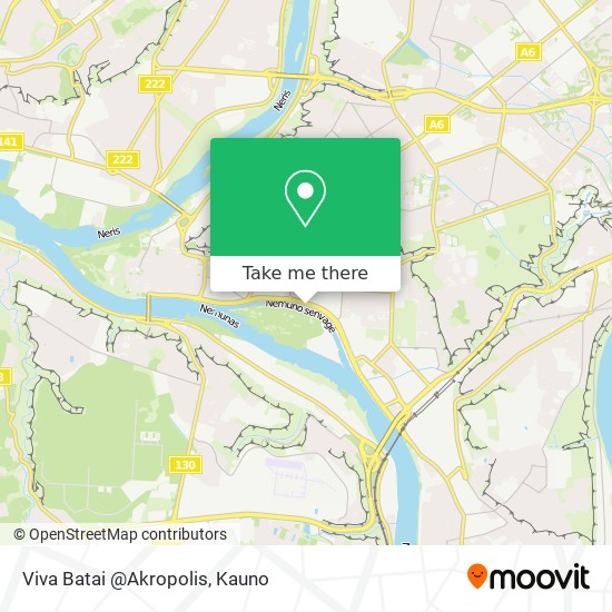 Viva Batai @Akropolis map