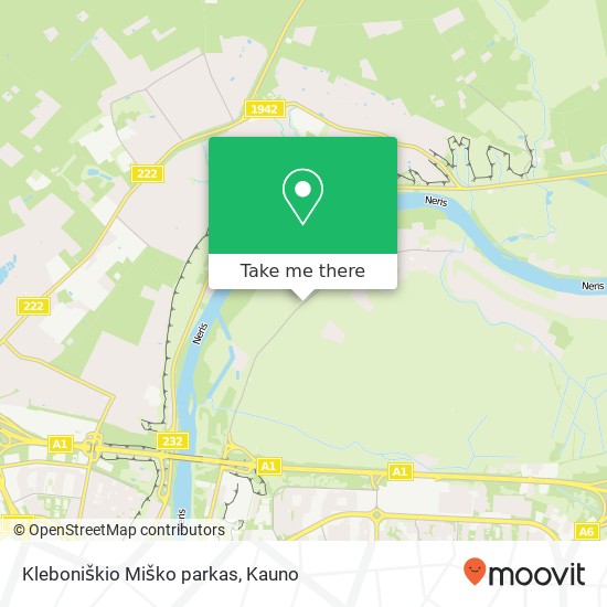 Kleboniškio Miško parkas map