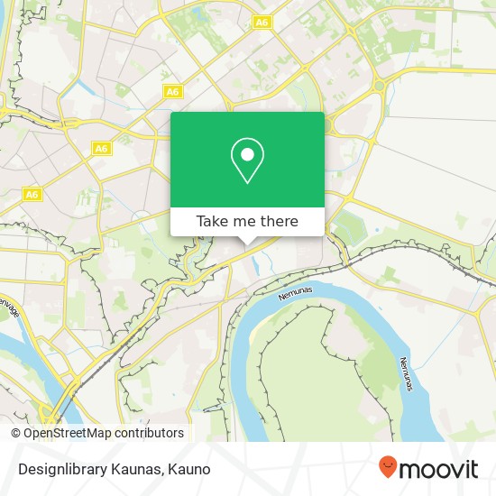 Designlibrary Kaunas map