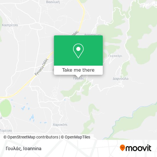 Γουλάς map