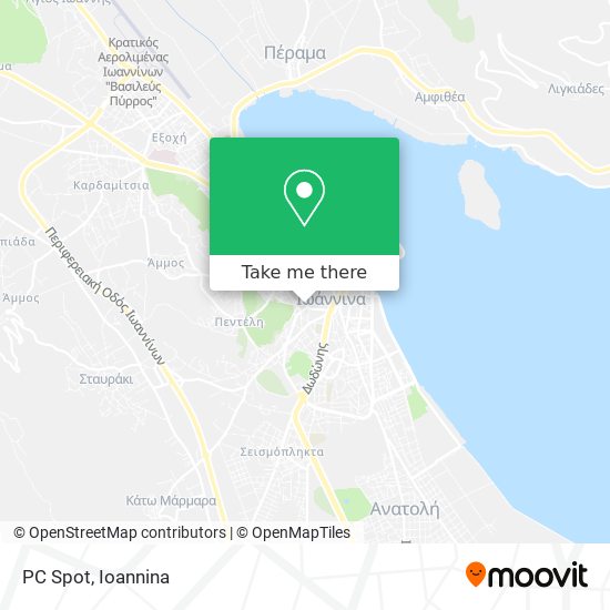 PC Spot map