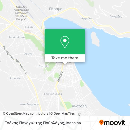 Τσόκας Παναγιώτης Παθολόγος map